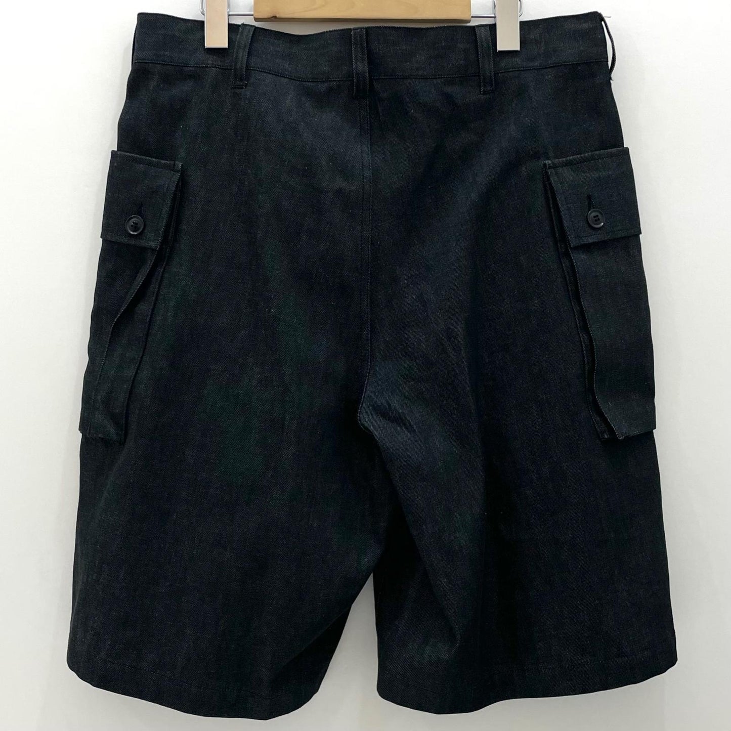 【中古】MODMNT | モドメント MILL SHORTS デニムショートパンツ ハーフパンツ　M2610-1E012F ブラック サイズ：S【尾張小牧店】