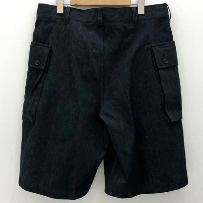 【中古】MODMNT | モドメント MILL SHORTS デニムショートパンツ ハーフパンツ　M2610-1E012F ブラック サイズ：S【尾張小牧店】