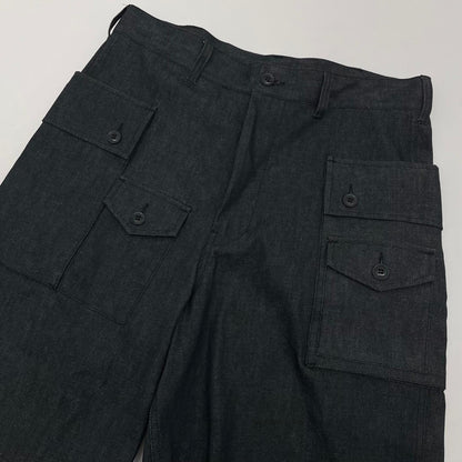 【中古】MODMNT | モドメント MILL SHORTS デニムショートパンツ ハーフパンツ　M2610-1E012F ブラック サイズ：S【尾張小牧店】