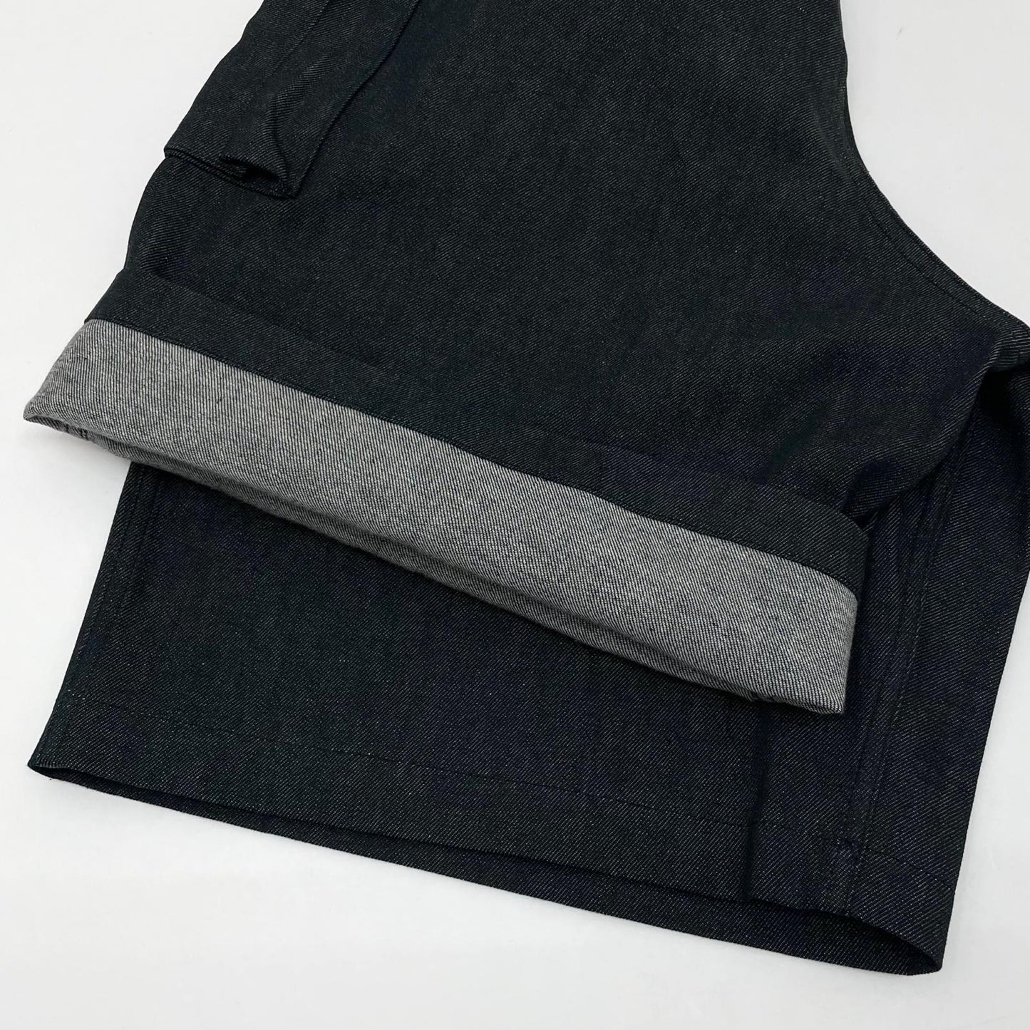 【中古】MODMNT | モドメント MILL SHORTS デニムショートパンツ ハーフパンツ　M2610-1E012F ブラック サイズ：S【尾張小牧店】