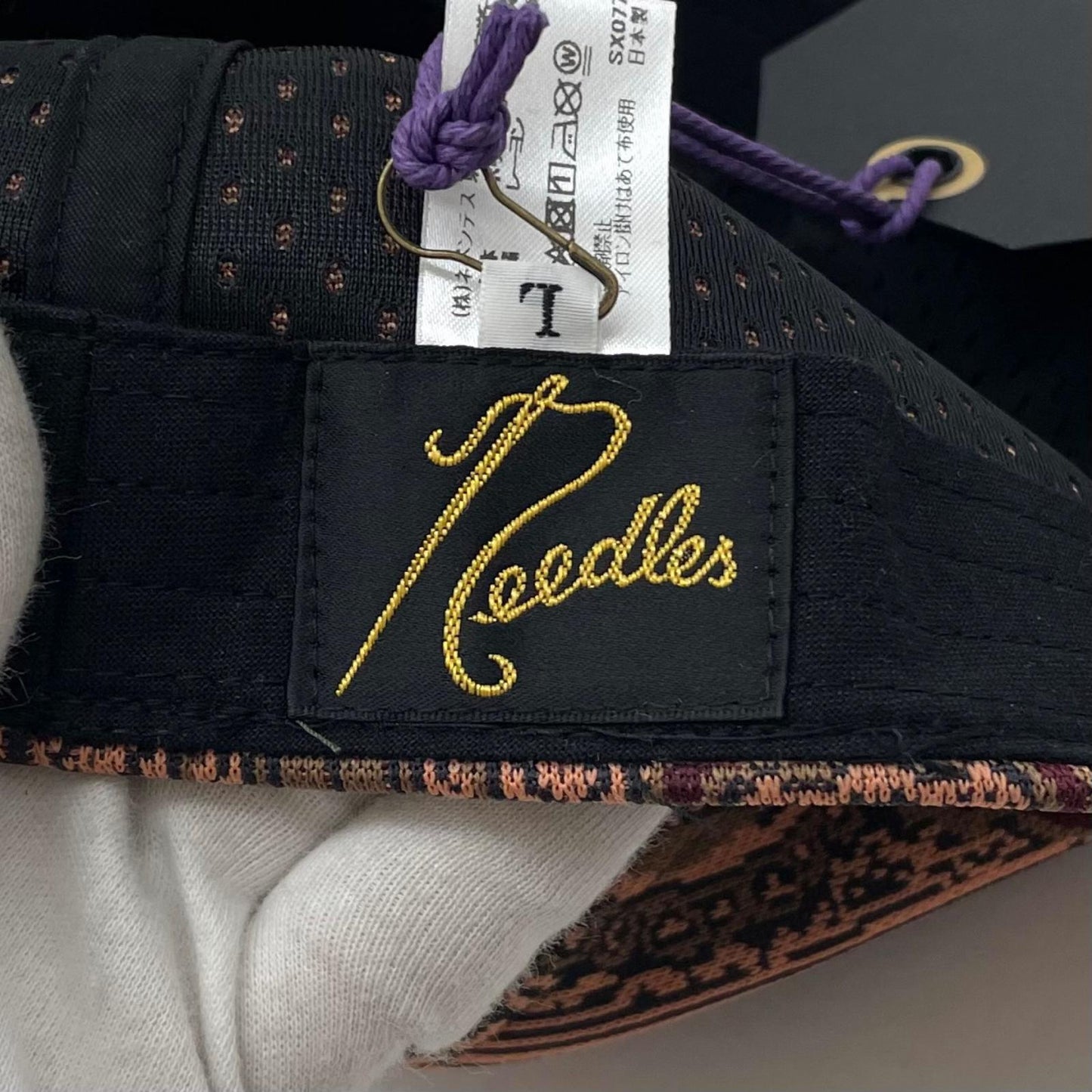 【中古】Needles | ニードルス Baseball Cap キャップ 帽子　SX077 マルチカラー サイズ：L【尾張小牧店】