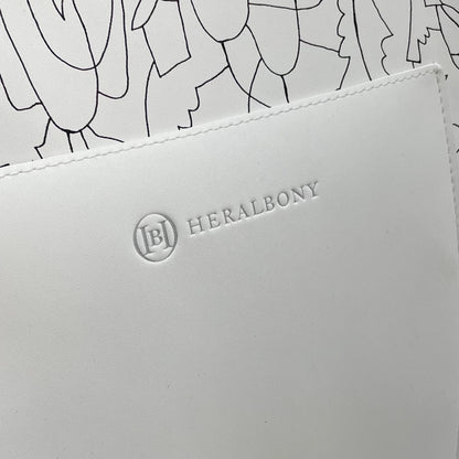 【中古】HERALBONY | ヘラルボニー　夏の魔物 トートバッグ ホワイト【尾張小牧店】