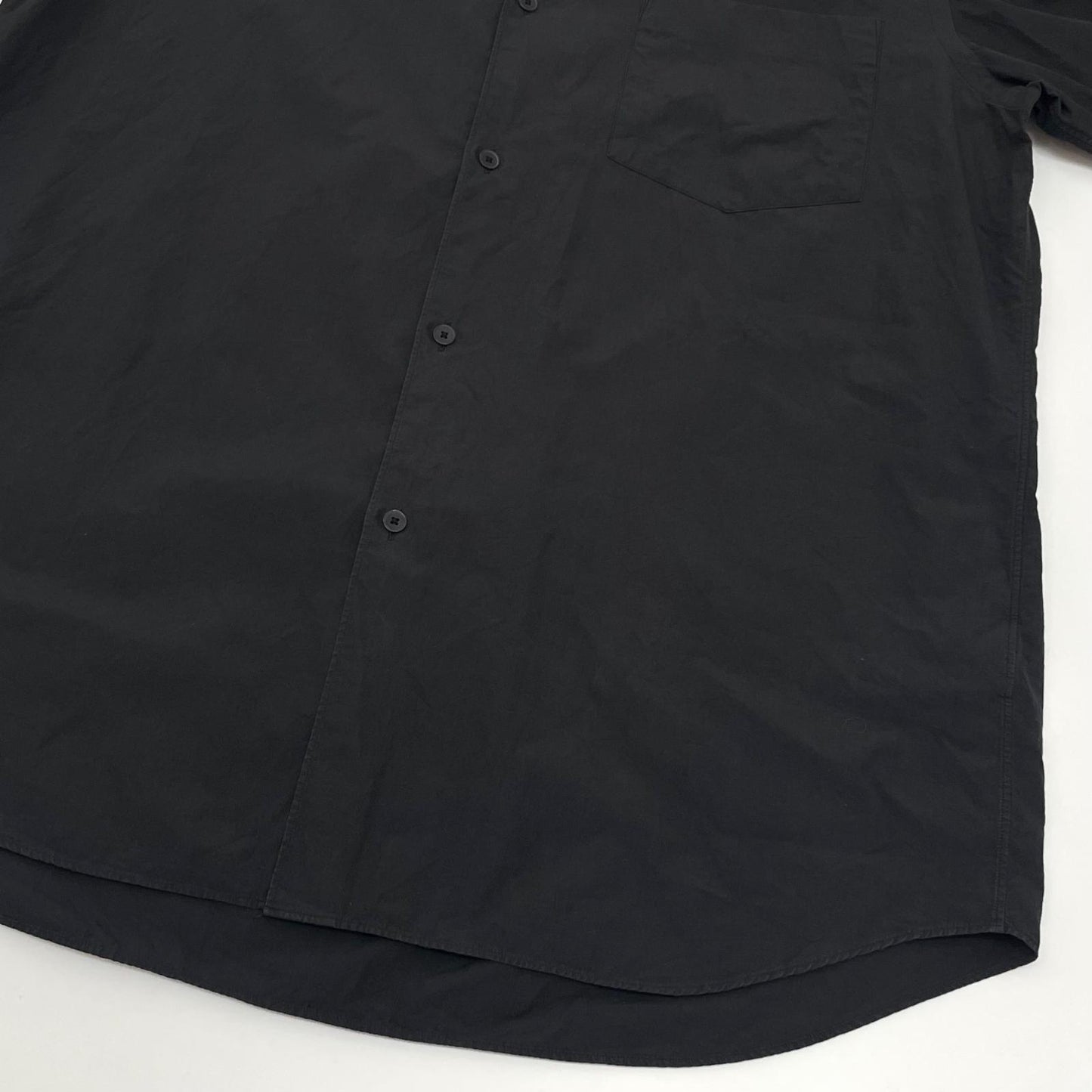 【中古】COMOLI | コモリ コモリシャツ 長袖シャツ P01-02001 ブラック サイズ：2【尾張小牧店】