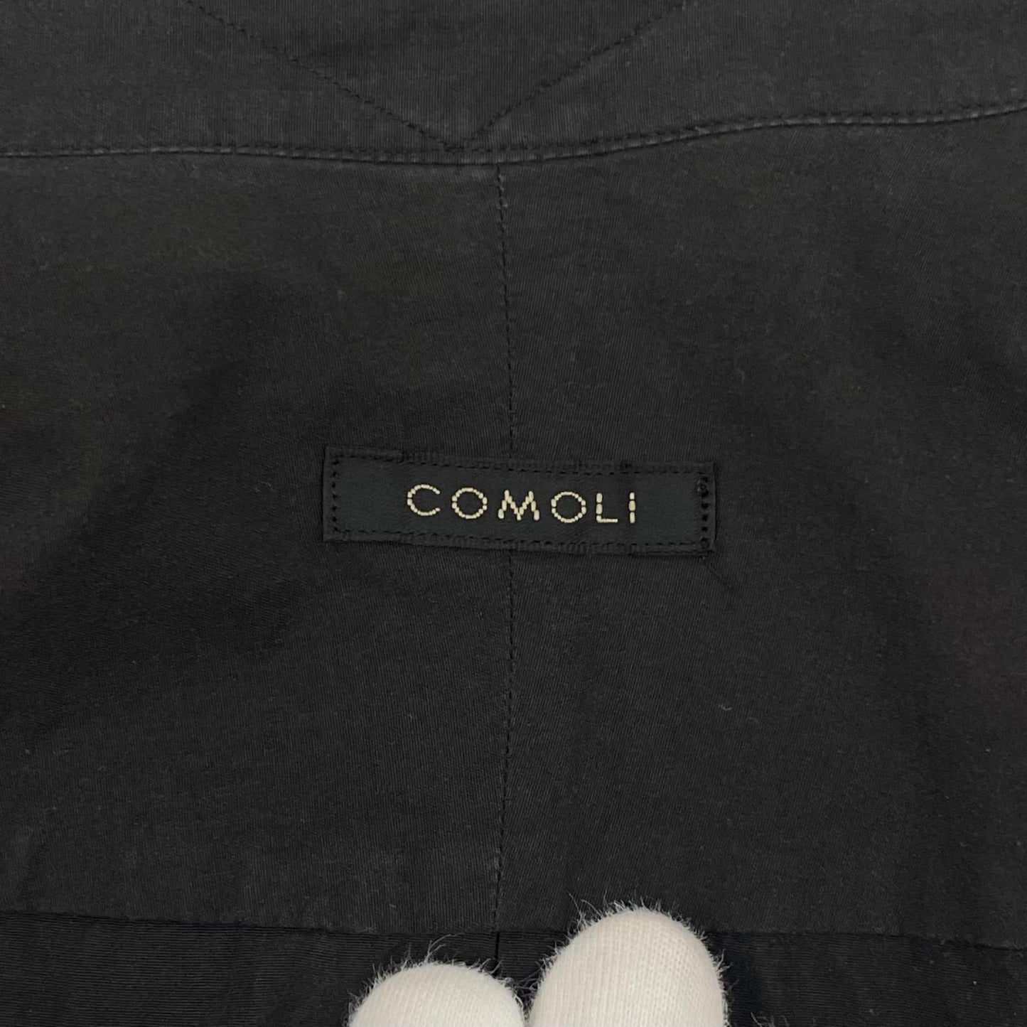 【中古】COMOLI | コモリ コモリシャツ 長袖シャツ P01-02001 ブラック サイズ：2【尾張小牧店】