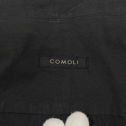 【中古】COMOLI | コモリ コモリシャツ 長袖シャツ P01-02001 ブラック サイズ：2【尾張小牧店】