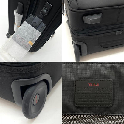 【中古】TUMI | トゥミ　ALPHA3 インターナショナル エクスパンダブル 2ウィール キャリーオン　キャリーバッグ スーツケース　ブラック【尾張小牧店】【専】