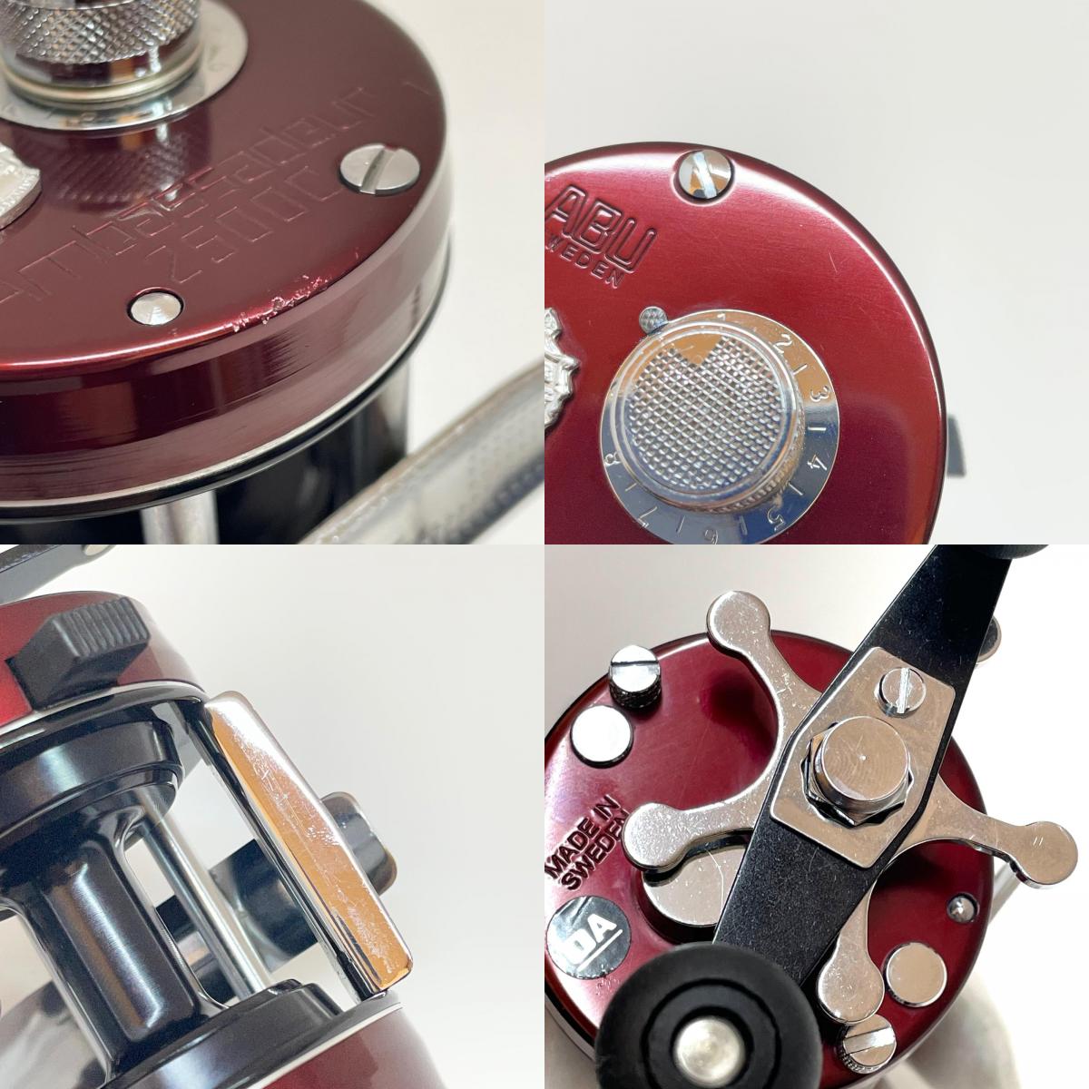 【フィッシング/釣り/釣具/リール】 【ベイトリール/右ハンドル】AbuGarcia | アブガルシア アンバサダー 2500C　バーガンディ【尾張小牧店】