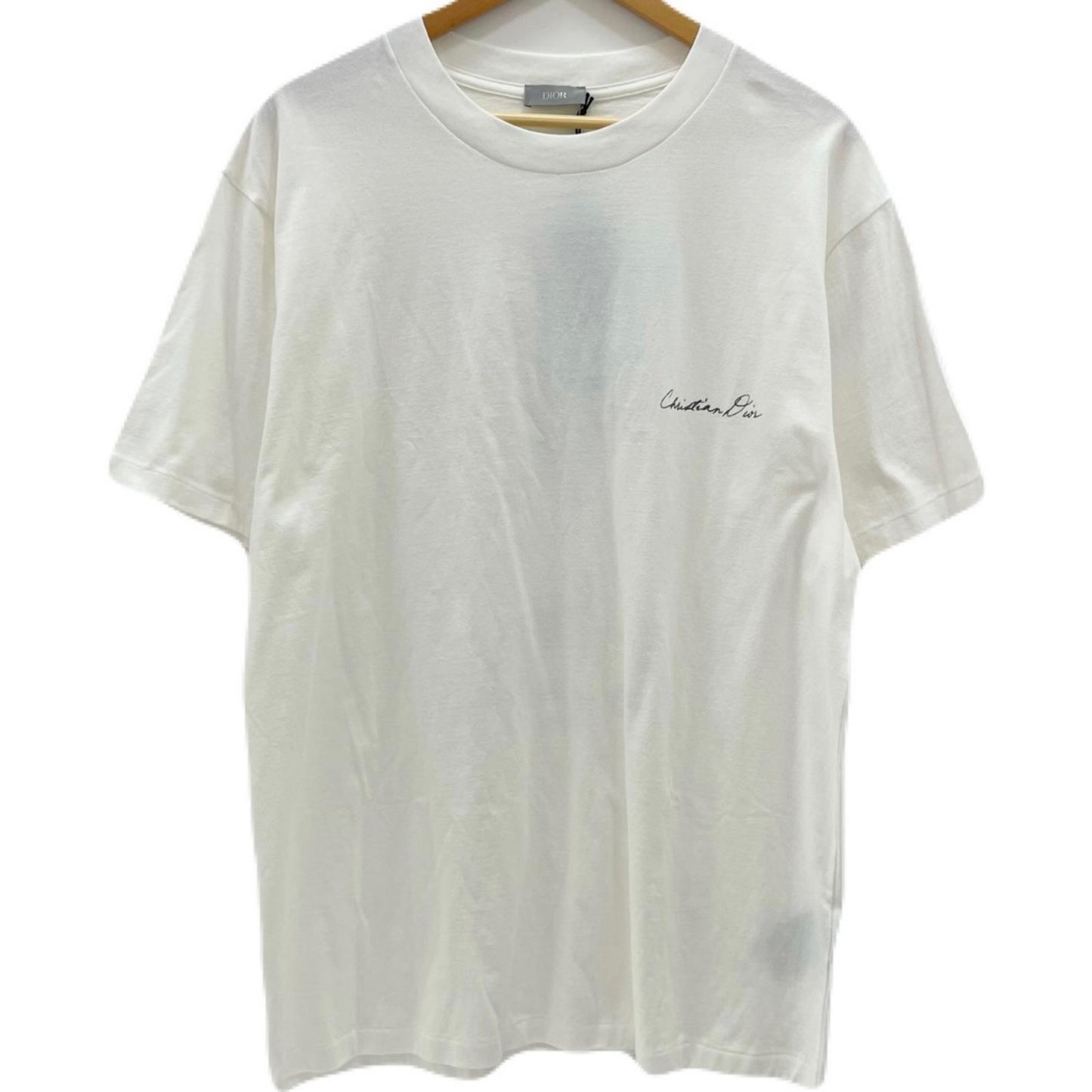 【中古】Dior | ディオール　24AW Ringflower Short Sleeve 半袖Ｔシャツ 493J696A0817 ホワイト サイズ：XL【尾張小牧店】