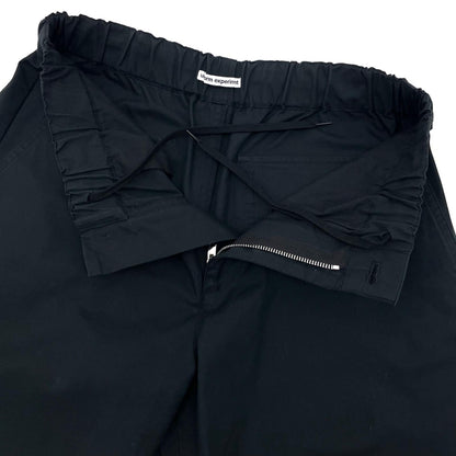 【中古】uniform experiment | ユニフォームエクスペリメント　26SS CHAMBRAY COMFORT UTILITY PANTS イージーパンツ UE-260034 ブラック サイズ：1【尾張小牧店】