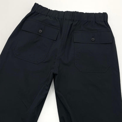 【中古】uniform experiment | ユニフォームエクスペリメント　26SS CHAMBRAY COMFORT UTILITY PANTS イージーパンツ UE-260034 ブラック サイズ：1【尾張小牧店】