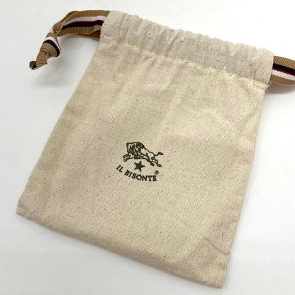【中古】IL BISONTE | イルビゾンテ カードケース ベージュ【尾張小牧店】