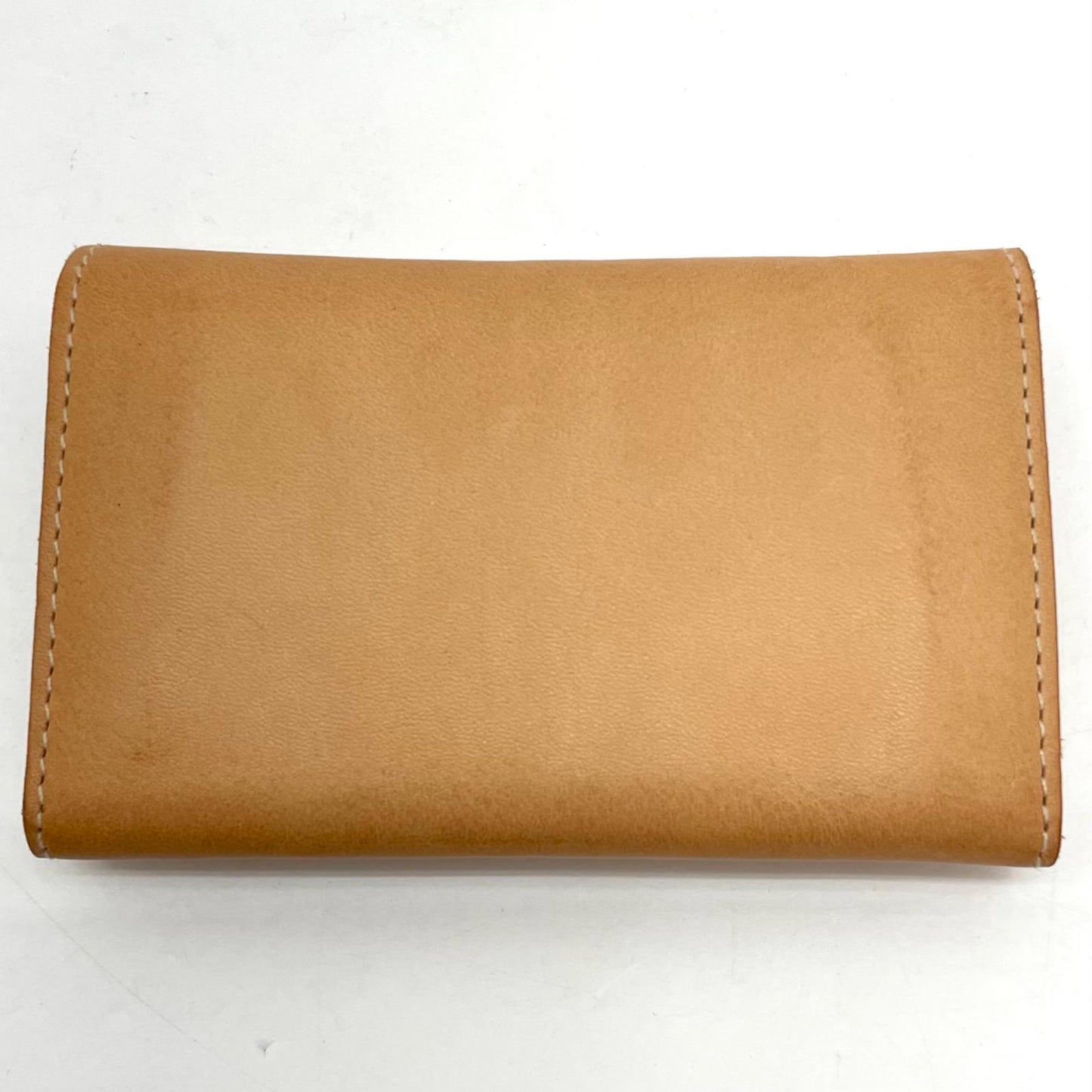 【中古】IL BISONTE | イルビゾンテ カードケース ベージュ【尾張小牧店】
