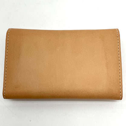 【中古】IL BISONTE | イルビゾンテ カードケース ベージュ【尾張小牧店】