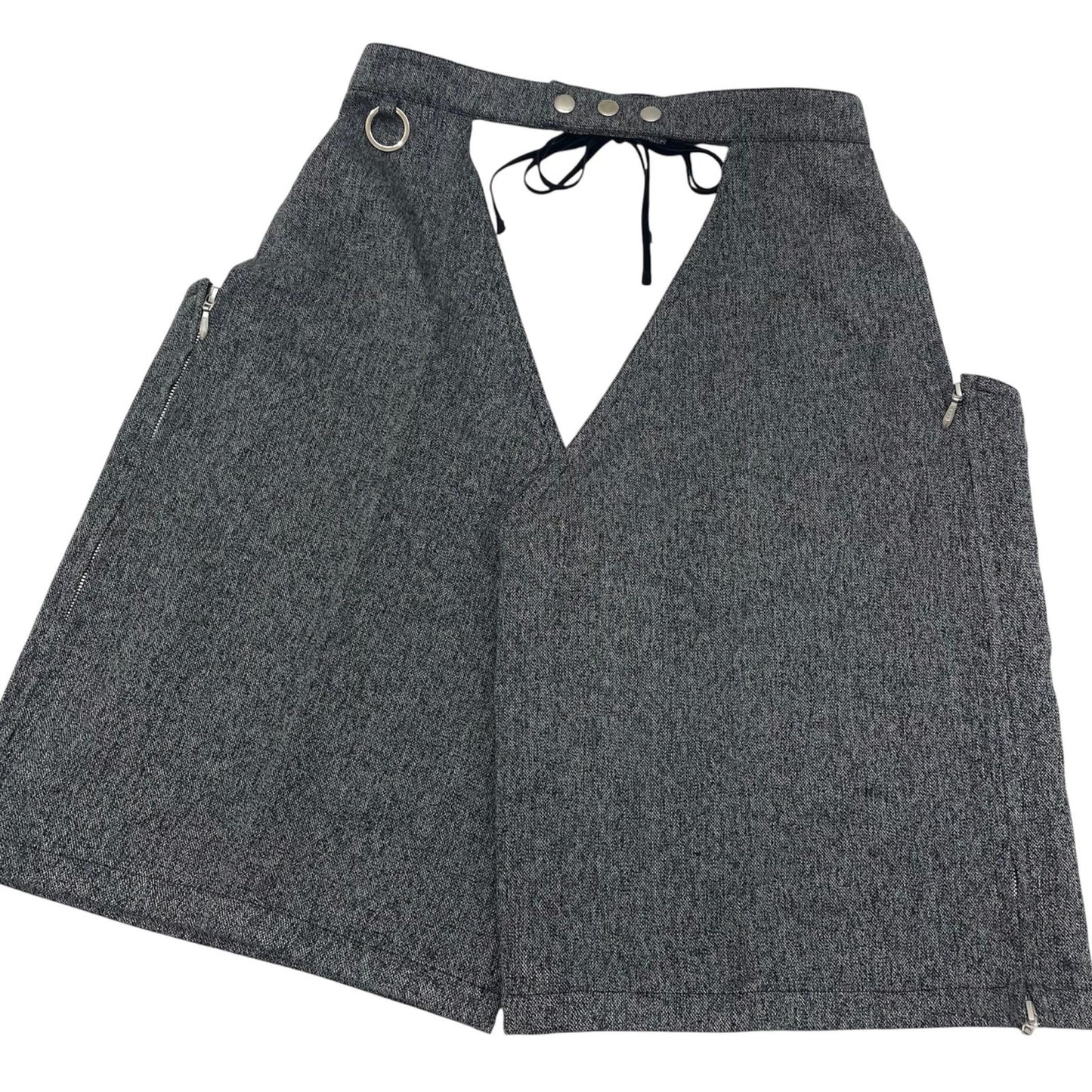 【中古】MASU | エムエーエスユー　24SS TAILORED SHORT CHAPS ショートパンツ ハーフパンツ　MASS-PT1624 グレー【尾張小牧店】
