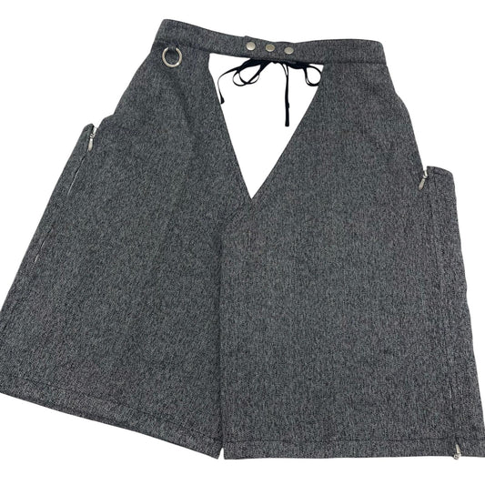 【中古】MASU | エムエーエスユー　24SS TAILORED SHORT CHAPS ショートパンツ ハーフパンツ　MASS-PT1624 グレー【尾張小牧店】