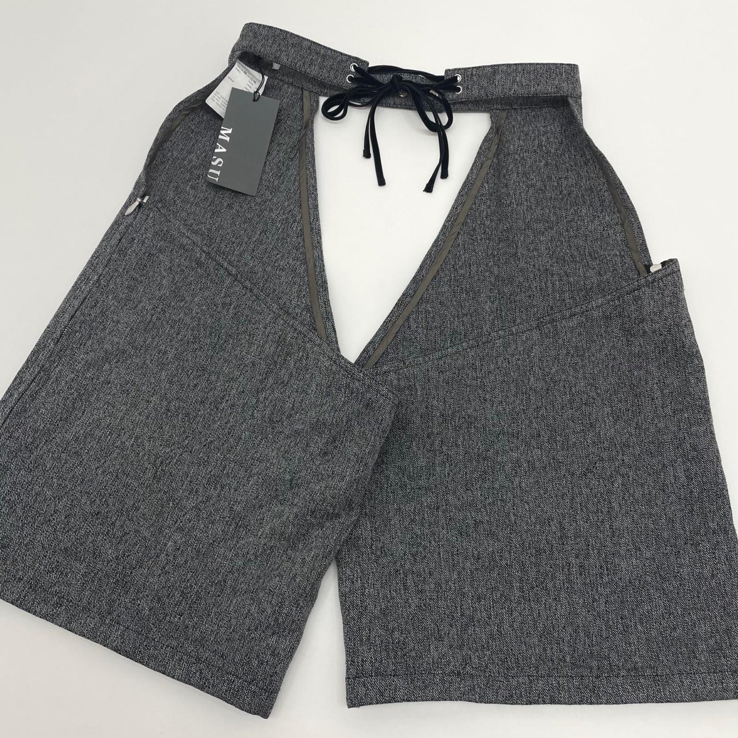 【中古】MASU | エムエーエスユー　24SS TAILORED SHORT CHAPS ショートパンツ ハーフパンツ　MASS-PT1624 グレー【尾張小牧店】