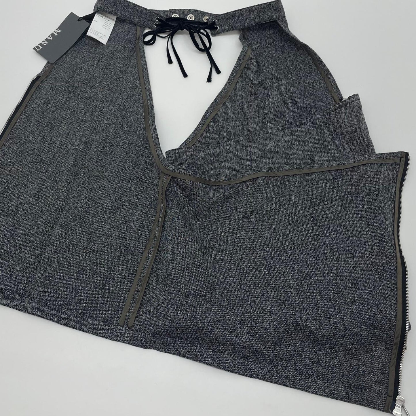 【中古】MASU | エムエーエスユー　24SS TAILORED SHORT CHAPS ショートパンツ ハーフパンツ　MASS-PT1624 グレー【尾張小牧店】