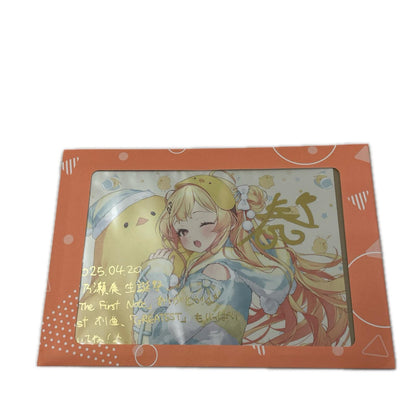 【尾張小牧店】 中古 音乃瀬奏 2025 直筆サインポストカード 【718】