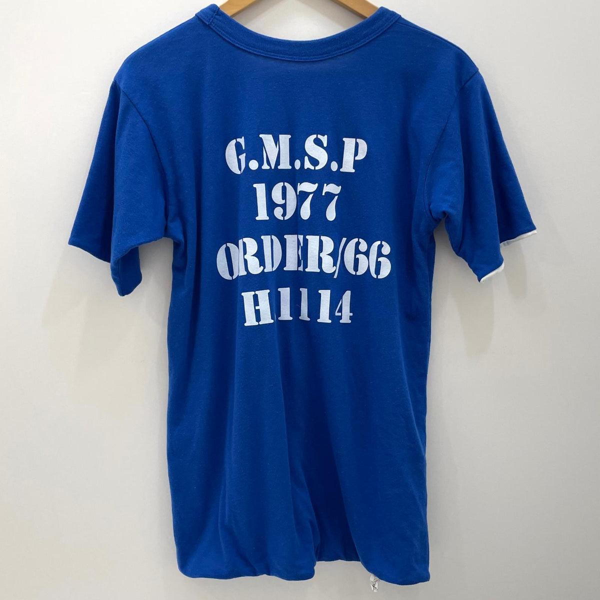 【中古】OLD | オールド　80s　USAF ダブルフェイスTee 半袖Ｔシャツ ブルー【尾張小牧店】