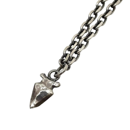 【中古】FIRST ARROW`S | ファーストアローズ　フックチェーン　矢じり付 ネックレス シルバー【尾張小牧店】