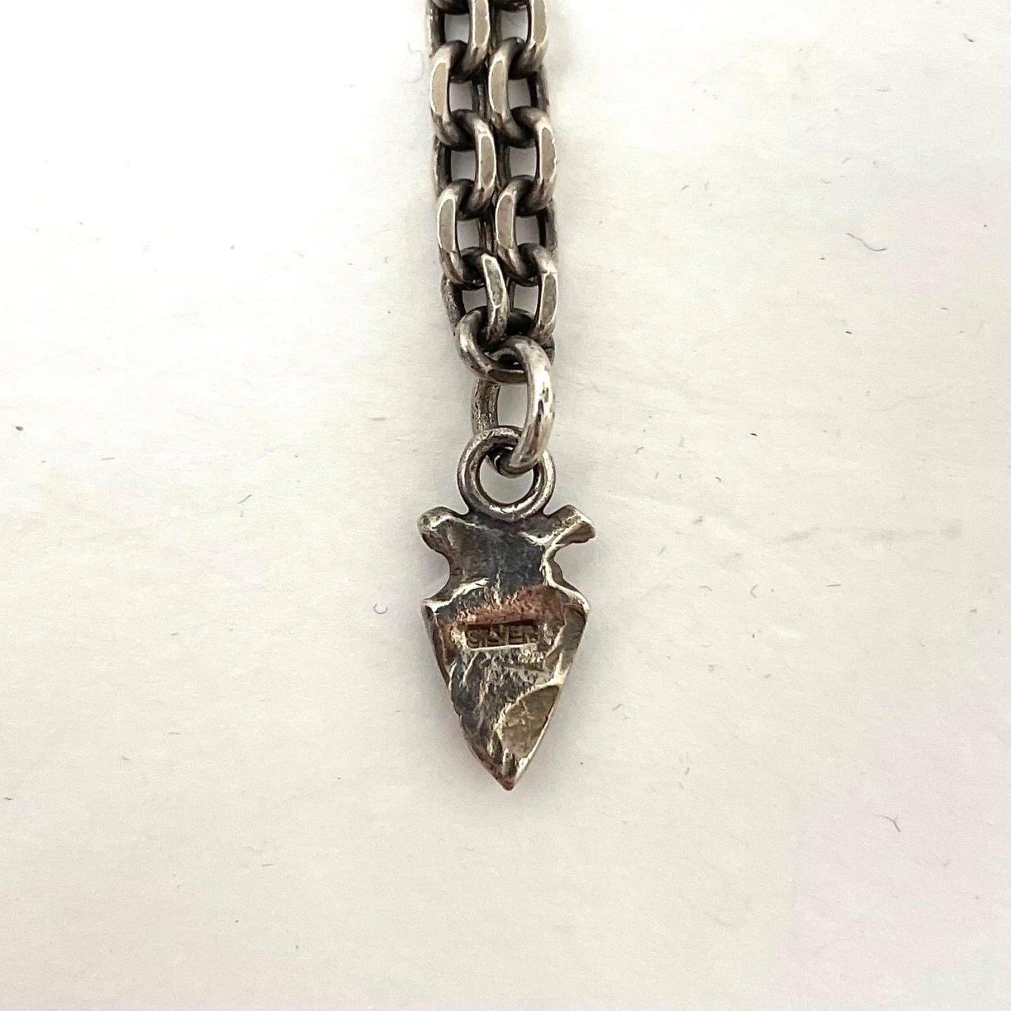 【中古】FIRST ARROW`S | ファーストアローズ　フックチェーン　矢じり付 ネックレス シルバー【尾張小牧店】