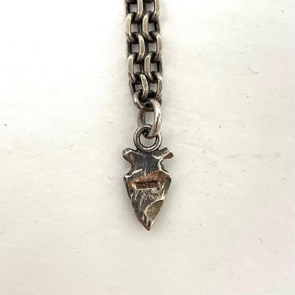 【中古】FIRST ARROW`S | ファーストアローズ　フックチェーン　矢じり付 ネックレス シルバー【尾張小牧店】