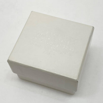 【中古】Maison Margiela | メゾンマルジェラ　ツイストナンバーリングロゴ リング・指輪 シルバー【尾張小牧店】