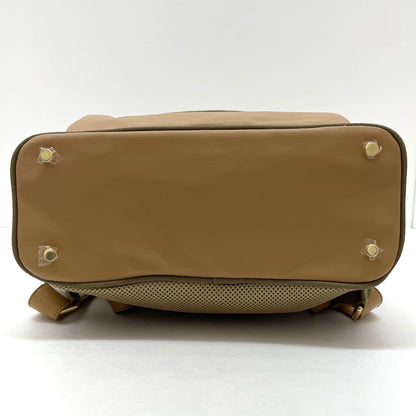 【中古】MUTA MARINE | ムータマリン リュックサック・デイパック MULUC-CANVAS/KH/BR カーキ×ベージュ【尾張小牧店】