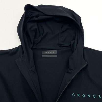 【中古】CRONOS | クロノス ジャケット　パンツ　ジャージ　セットアップ ブラック サイズ：L【尾張小牧店】