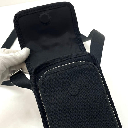【中古】CELINE | セリーヌ　TREKKING FLAP PHONE ショルダーバッグ 10K032EIY　ブラック【尾張小牧店】