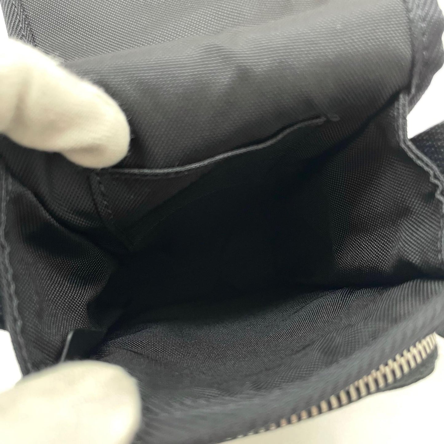 【中古】CELINE | セリーヌ　TREKKING FLAP PHONE ショルダーバッグ 10K032EIY　ブラック【尾張小牧店】