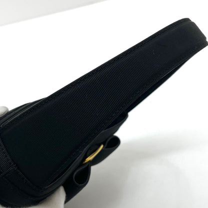 【中古】Salvatore Ferragamo | サルヴァトーレフェラガモ　ヴァラ ハンドバッグ ブラック【尾張小牧店】