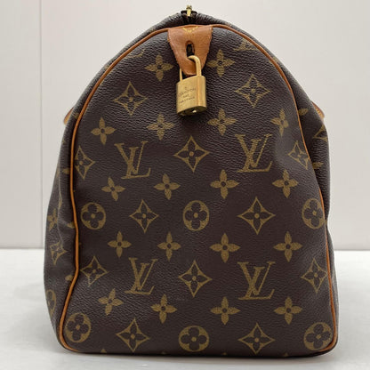 【中古】LOUIS VUITTON | ルイ・ヴィトン スピーディ35 ハンドバッグ ミニボストンバッグ カデナ 南京錠 モノグラム M41524 ブラウン【尾張小牧店】