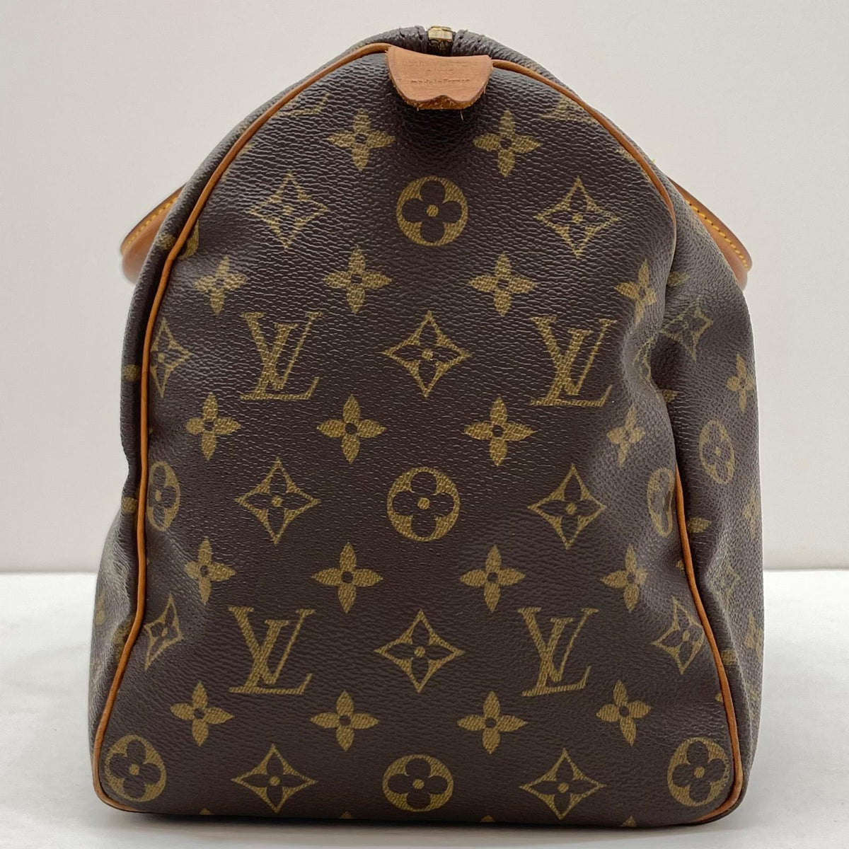 【中古】LOUIS VUITTON | ルイ・ヴィトン スピーディ35 ハンドバッグ ミニボストンバッグ カデナ 南京錠 モノグラム M41524 ブラウン【尾張小牧店】