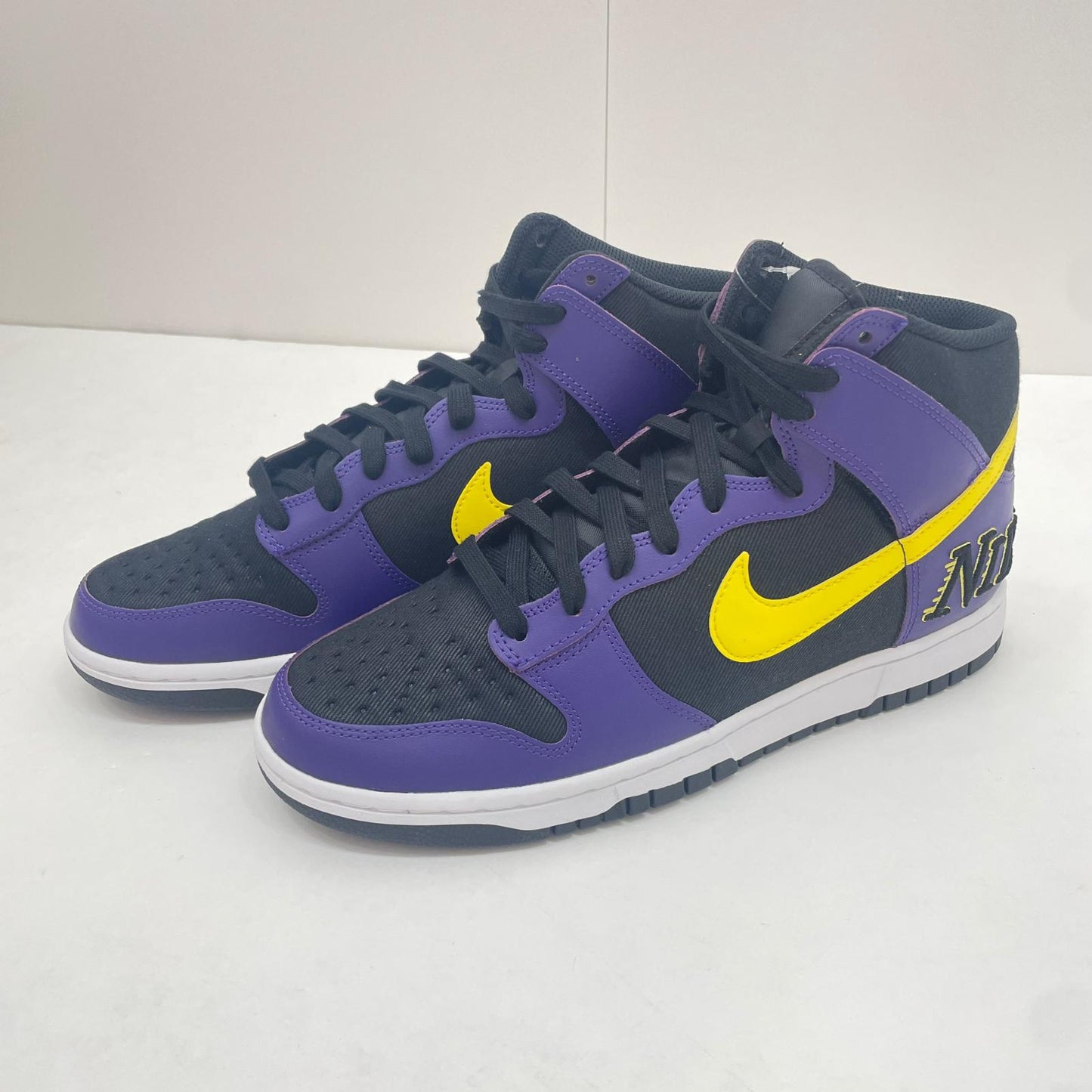 NIKE | ナイキ Dunk High EMB スニーカー 28.5cm DH0642-001 パープル【尾張小牧店】