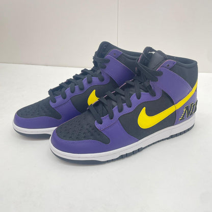 NIKE | ナイキ Dunk High EMB スニーカー 28.5cm DH0642-001 パープル【尾張小牧店】