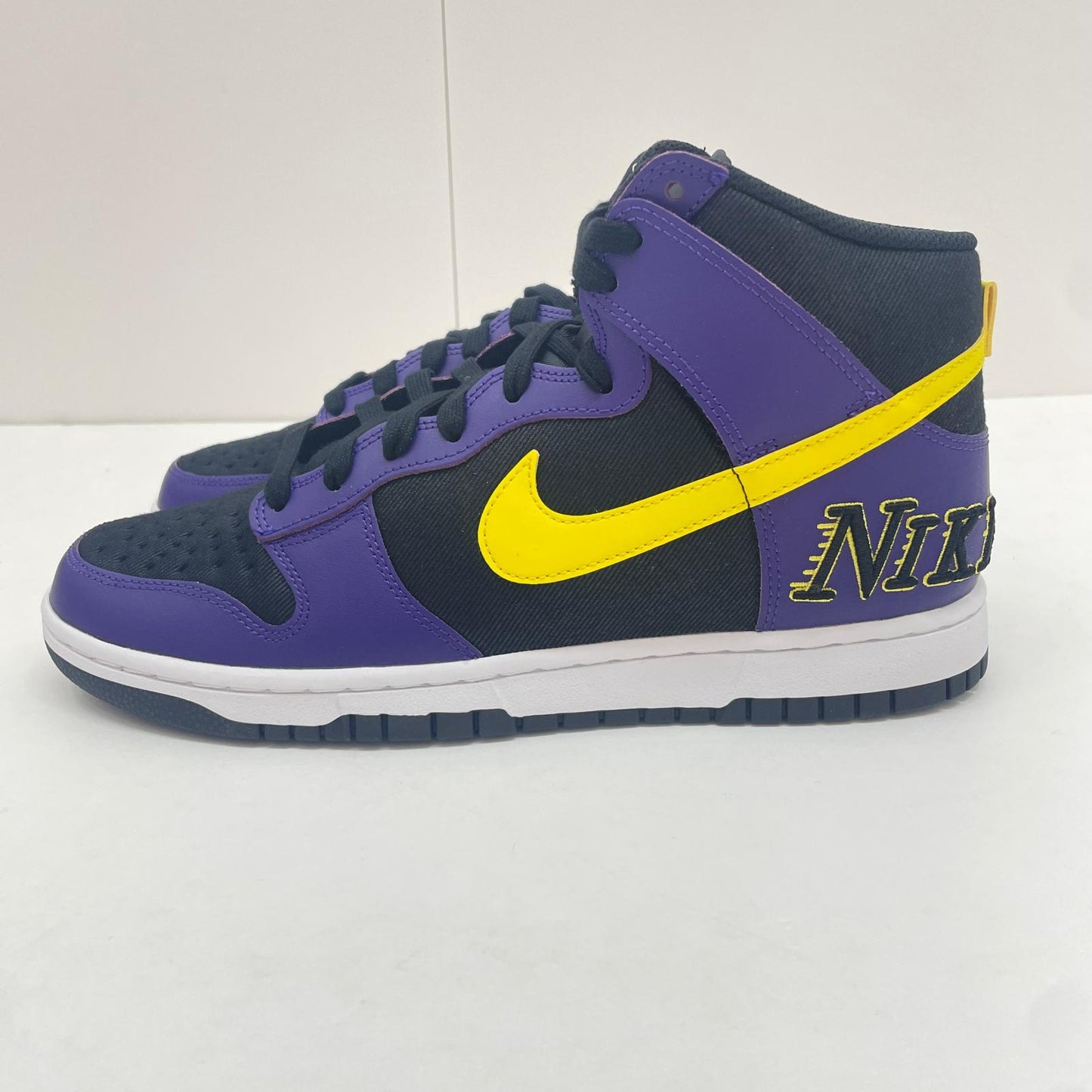 NIKE | ナイキ Dunk High EMB スニーカー 28.5cm DH0642-001 パープル【尾張小牧店】