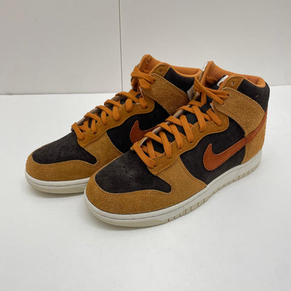 NIKE | ナイキ Dunk High PRM スニーカー 26.5cm DD1401-200 ブラウン【尾張小牧店】