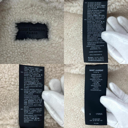 【中古】SAINT LAURENT | サンローラン ボアデニムジャケット 561158 YY883 ブルー サイズ：S【尾張小牧店】