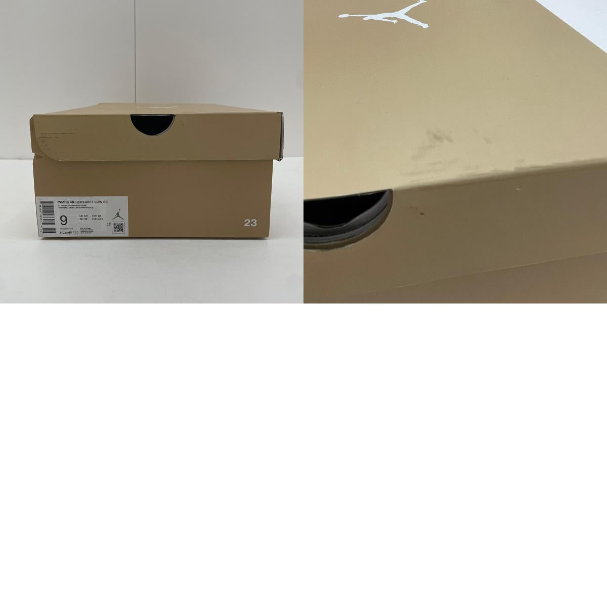 NIKE | ナイキ Women's Air Jordan 1 Low スニーカー 26.0cm HV4268-120 ベージュ【尾張小牧店】