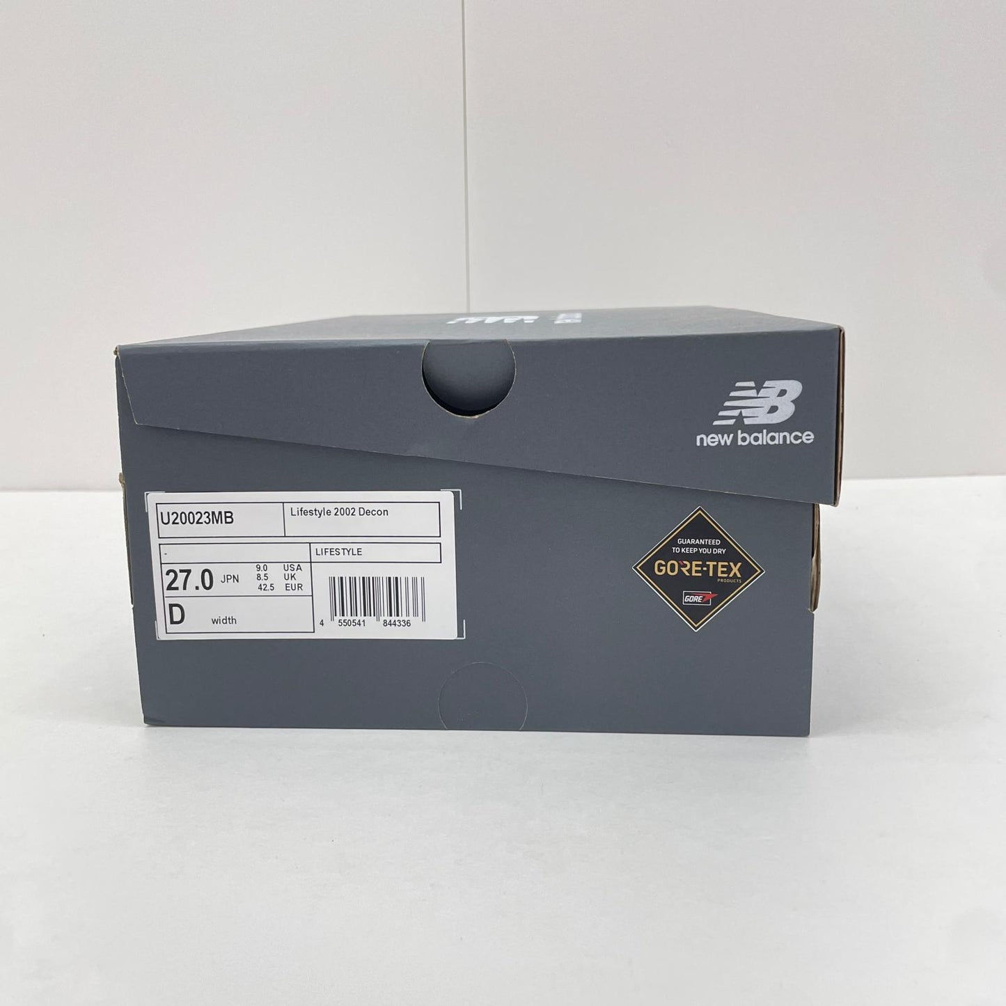 NEW BALANCE | ニューバランス 2002 Decon Gore-Tex スニーカー 27.0cm U20023MB ブラック 27cm【尾張小牧店】