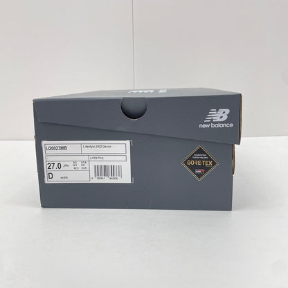 NEW BALANCE | ニューバランス 2002 Decon Gore-Tex スニーカー 27.0cm U20023MB ブラック 27cm【尾張小牧店】
