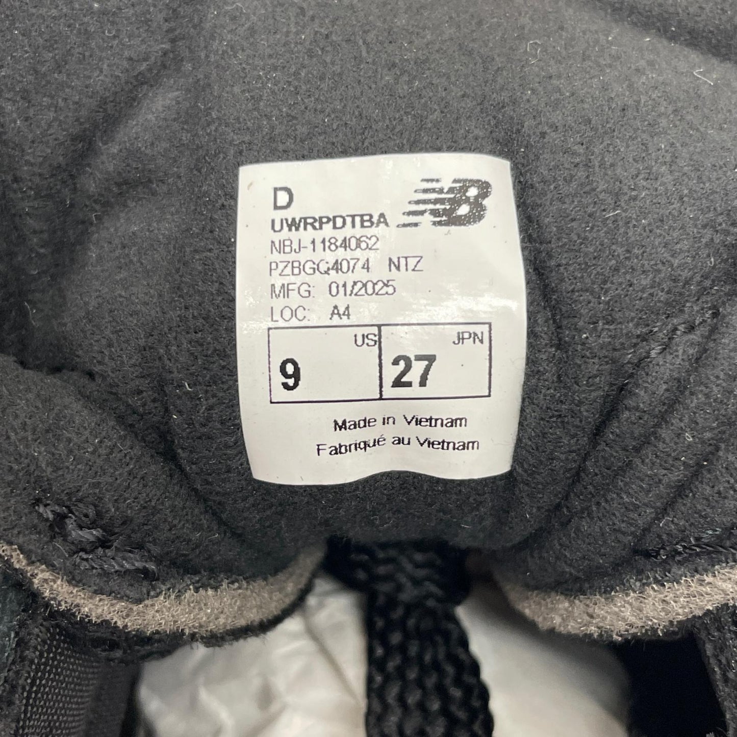 NEW BALANCE | ニューバランス WRPD Runner スニーカー 27.0cm UWRPDTBA ブラック【尾張小牧店】