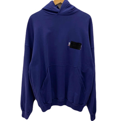 【中古】BALENCIAGA | バレンシアガ Political Campaign Hoodie 長袖パーカー パープル サイズ：XS【尾張小牧店】