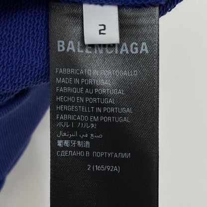 【中古】BALENCIAGA | バレンシアガ Political Campaign Hoodie 長袖パーカー パープル サイズ：XS【尾張小牧店】