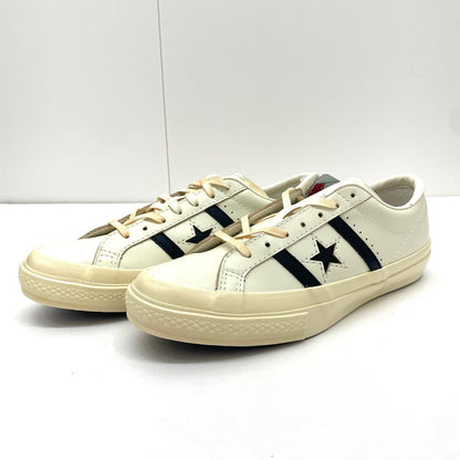 CONVERSE | コンバース STAR & BARS US LEATHER スニーカー 26.5cm 1SD903 ベージュ【尾張小牧店】