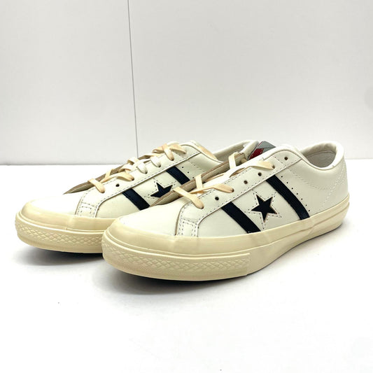 CONVERSE | コンバース STAR & BARS US LEATHER スニーカー 26.5cm 1SD903 ベージュ【尾張小牧店】