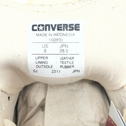 CONVERSE | コンバース STAR & BARS US LEATHER スニーカー 26.5cm 1SD903 ベージュ【尾張小牧店】