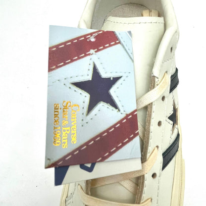 CONVERSE | コンバース STAR & BARS US LEATHER スニーカー 26.5cm 1SD903 ベージュ【尾張小牧店】
