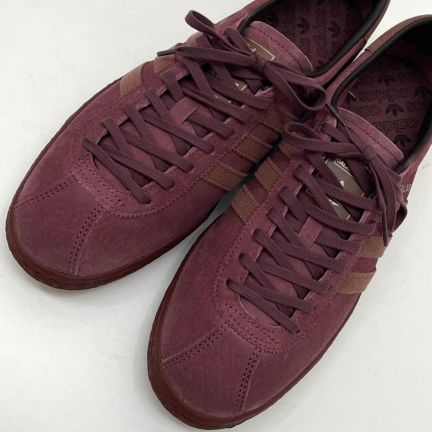 【中古】adidas | アディダス GALAPAGOS/ガラパゴス スニーカー 靴　HQ7272 ボルドー/バーガンディー 29cm【尾張小牧店】